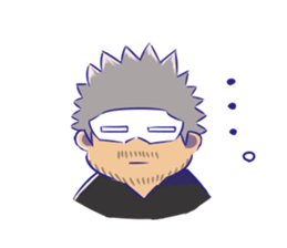 OVERTONE Ver.2 Pierre with humorous guys sticker #12275324