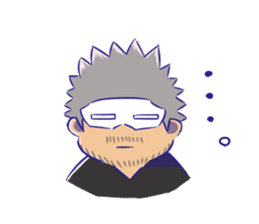 OVERTONE Ver.2 Pierre with humorous guys sticker #12275324