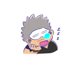 OVERTONE Ver.2 Pierre with humorous guys sticker #12275326