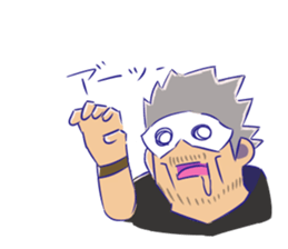 OVERTONE Ver.2 Pierre with humorous guys sticker #12275327