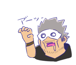 OVERTONE Ver.2 Pierre with humorous guys sticker #12275327