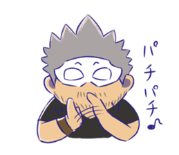 OVERTONE Ver.2 Pierre with humorous guys sticker #12275331