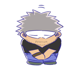 OVERTONE Ver.2 Pierre with humorous guys sticker #12275332