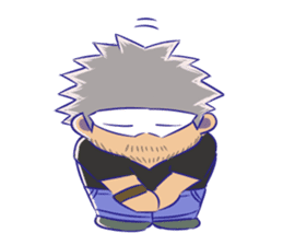 OVERTONE Ver.2 Pierre with humorous guys sticker #12275332