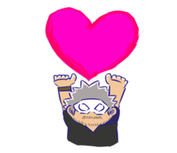 OVERTONE Ver.2 Pierre with humorous guys sticker #12275336