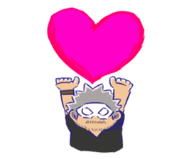 OVERTONE Ver.2 Pierre with humorous guys sticker #12275336