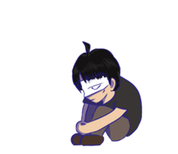 OVERTONE Ver.2 Pierre with humorous guys sticker #12275342