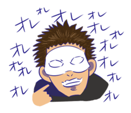 OVERTONE Ver.2 Pierre with humorous guys sticker #12275351