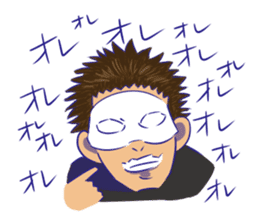 OVERTONE Ver.2 Pierre with humorous guys sticker #12275351