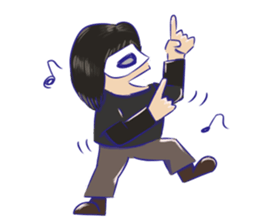 OVERTONE Ver.2 Pierre with humorous guys sticker #12275353