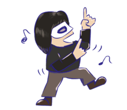 OVERTONE Ver.2 Pierre with humorous guys sticker #12275353