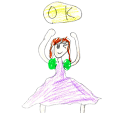 Big and little sisters sticker #12275880