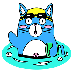 Let's go for a swim in the pool !