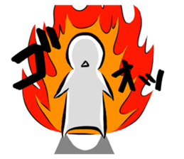 the only mouth man 02 sticker #12276982