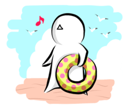 the only mouth man 02 sticker #12277002