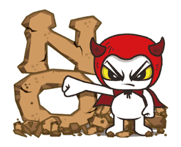 DerDer the Naughty Little Devil ver.2 sticker #12277072