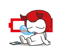 DerDer the Naughty Little Devil ver.2 sticker #12277091
