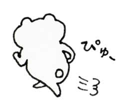 cheating bear sticker #12277835