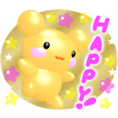 3D "ANDREA" Shining&Twinkle Star Sticker