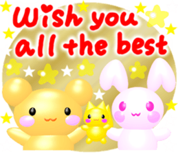 3D "ANDREA" Shining&Twinkle Star Sticker sticker #12278033