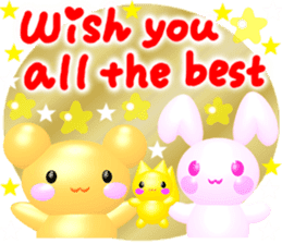 3D "ANDREA" Shining&Twinkle Star Sticker sticker #12278033