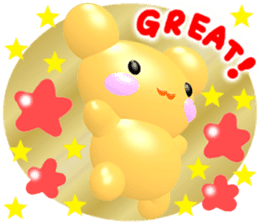 3D "ANDREA" Shining&Twinkle Star Sticker sticker #12278043