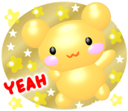 3D "ANDREA" Shining&Twinkle Star Sticker sticker #12278046