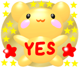 3D "ANDREA" Shining&Twinkle Star Sticker sticker #12278047