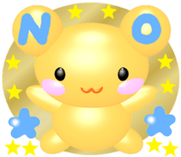 3D "ANDREA" Shining&Twinkle Star Sticker sticker #12278048