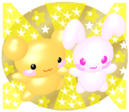 3D "ANDREA" Shining&Twinkle Star Sticker sticker #12278056