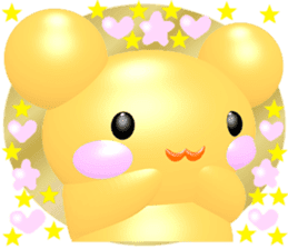 3D "ANDREA" Shining&Twinkle Star Sticker sticker #12278063