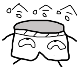cm underwear sticker #12278284
