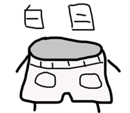 cm underwear sticker #12278286