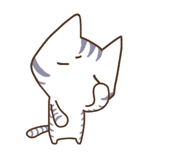 Taiwan's cute cats sticker #12278367