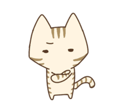 Taiwan's cute cats sticker #12278369