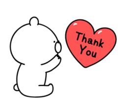 *Animated* Sticker of a cute bear sticker #12278778