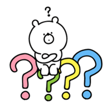 *Animated* Sticker of a cute bear sticker #12278782