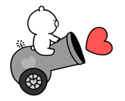 *Animated* Sticker of a cute bear sticker #12278791