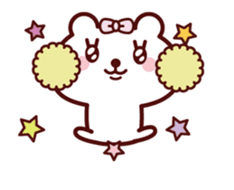 Girl Teddy bear Animation sticker sticker #12278804