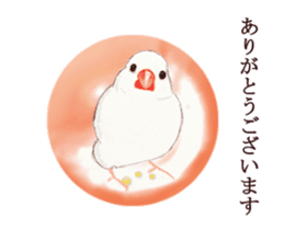 Little birds ball sticker #12278907