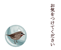 Little birds ball sticker #12278912