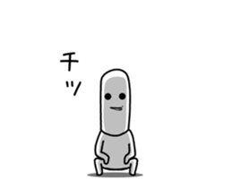 move thin face Sticker sticker #12278941