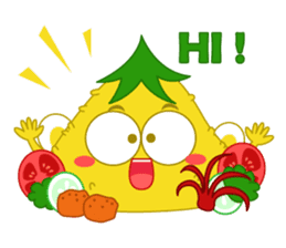 Cute Tumpeng sticker #12279062