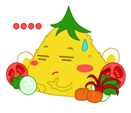 Cute Tumpeng sticker #12279063