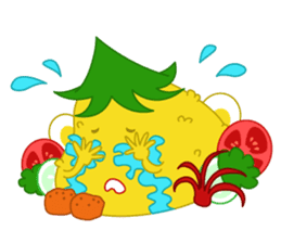 Cute Tumpeng sticker #12279065