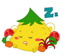 Cute Tumpeng sticker #12279066