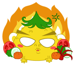 Cute Tumpeng sticker #12279067