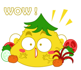 Cute Tumpeng sticker #12279071