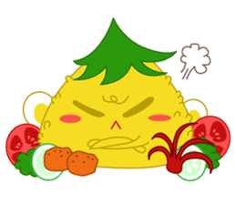 Cute Tumpeng sticker #12279073