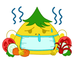 Cute Tumpeng sticker #12279074